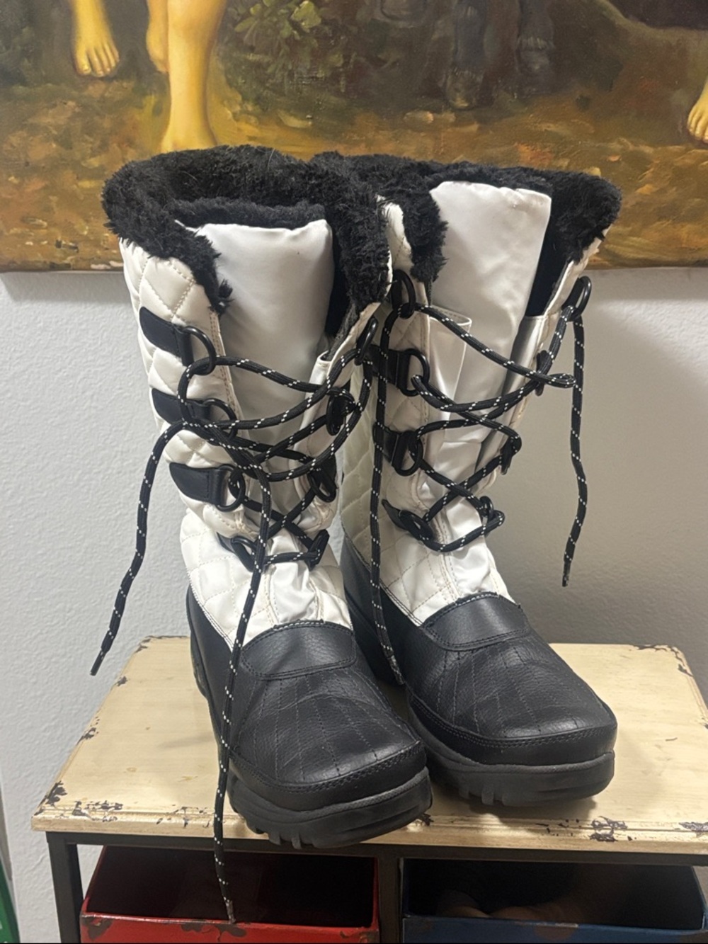 Rugged outback winter boots